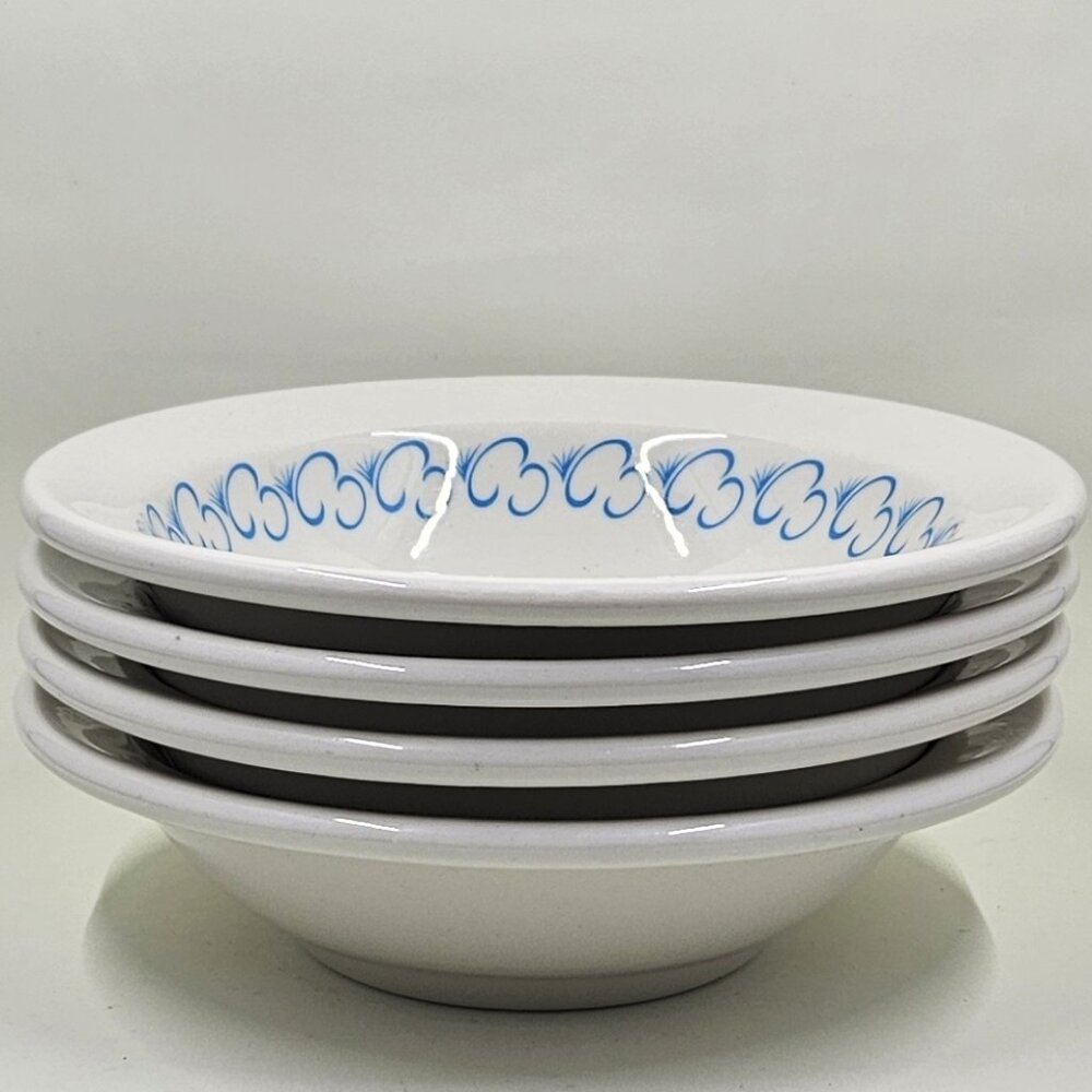 70's Jackson Custom China Grapefruit Bowls Restaurant Ware (set of 4)